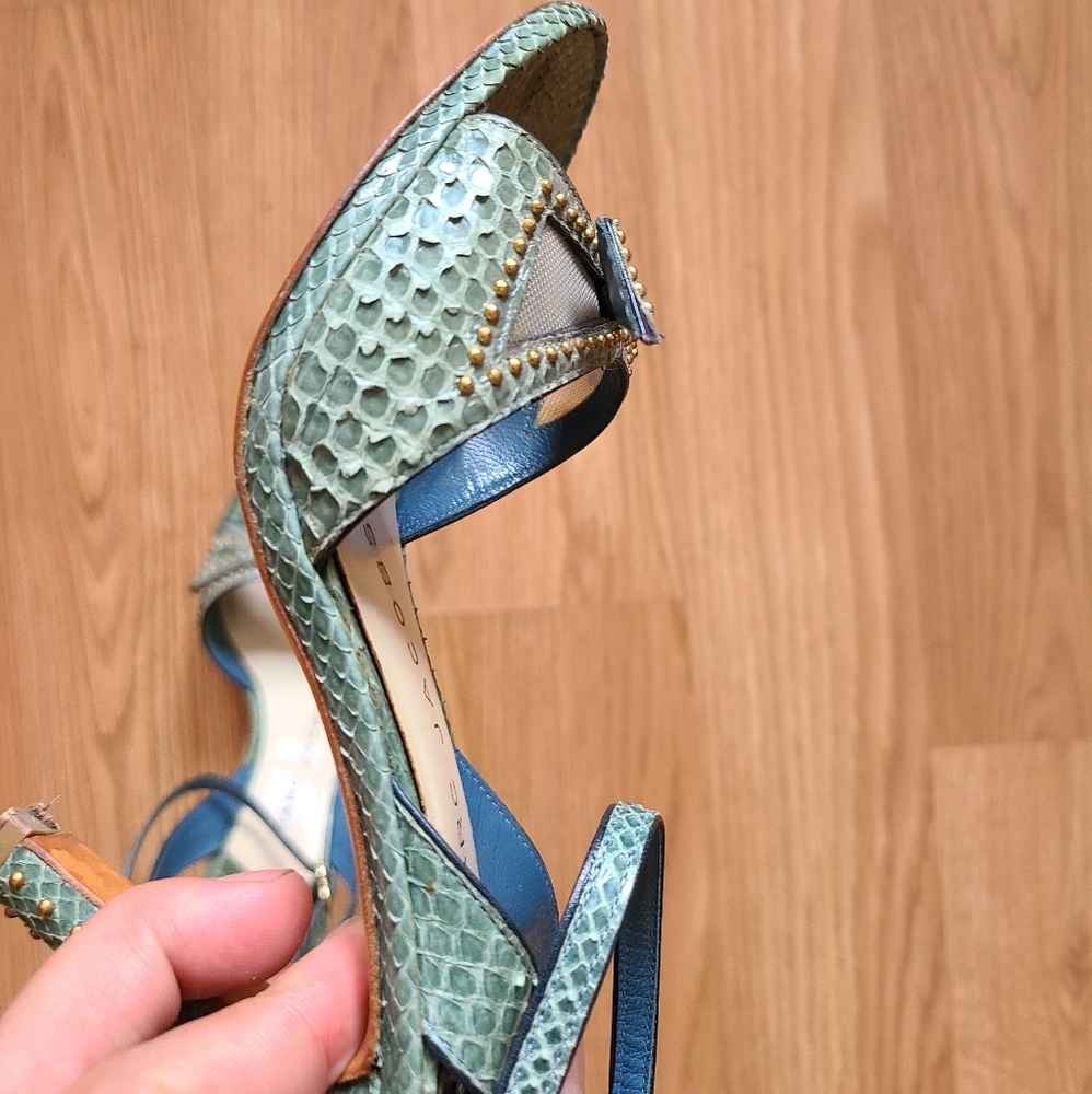 Marc Jacobs Python Heels - image 4